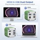 Составной микроскоп с камерой 4K, увеличением 40X-2500X, подключением к ПК, планарной оптической системой, механическим предметным столиком, Kentfaith