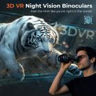 Binóculos de Visão Noturna 3D VR Montados na Cabeça 8K 96MP Efeito Visual 100in Kentfaith