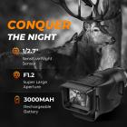 Monocular de Visão Noturna 4K Fotos 1080P Vídeos, Tela de 2