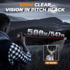 Monocular de Visão Noturna 4K Fotos 1080P Vídeos, Tela de 2