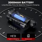 Infrared Night Vision Monocular, 10X Digital Zoom, View 800M, 2in Screen, 64GB 2000mAh Battery Kentfaith