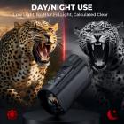 Infrared Night Vision Monocular, 10X Digital Zoom, View 800M, 2in Screen, 64GB 2000mAh Battery Kentfaith