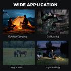 Infrared Night Vision Monocular, 10X Digital Zoom, View 800M, 2in Screen, 64GB 2000mAh Battery Kentfaith