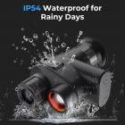 4K Nachtzicht Monoculair Hoofdmonteerbaar, 400M/1312 Nachtzichtbereik, HD Binnenscherm, 8X Zoom, 32GB Kaart Inbegrepen, Mini Formaat, voor Jagen, Wildlife Kijken, Kentfaith