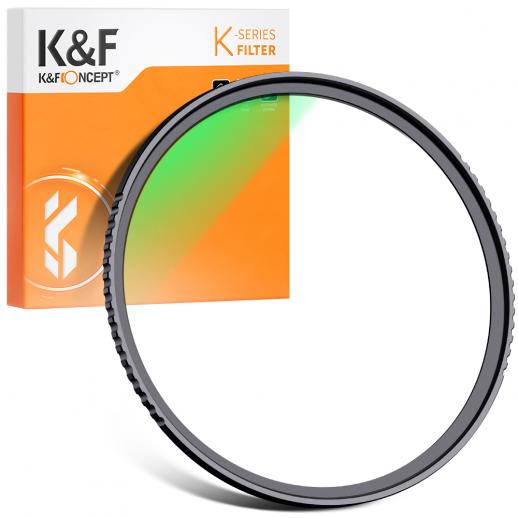 K&F Concept UV-Filter 62mm Slim MC UV Schutzfilter K-Serie Pro