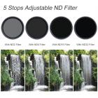 Nano фильтр ND2-ND32 переменной плотности 58mm Nano покрыл