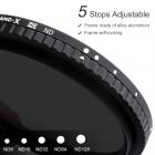 Фильтр ND8-ND128 77mm переменной плотности ND Nano покрыл