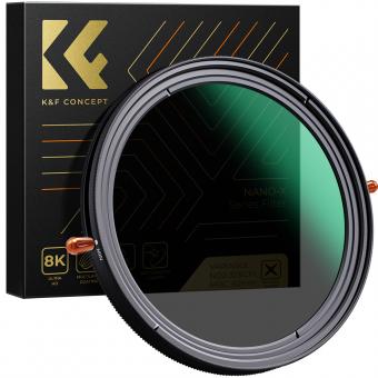 46mm CPL&ND2-ND32 Filter 2 in 1 Variable ND Filter Multifunktionaler Graufilter und CPL Filter Polfilter Nano-Xcel Serie