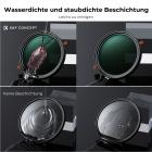 K&F Concept Nano Xcel Serie Variable ND Filter sind wasserdicht, kratzfest