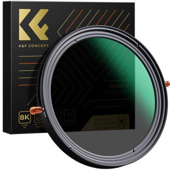 Filtro ND variable de 95 mm ND2-ND32 (1-5 pasos) y filtro polarizador circular CPL 2 en 1 para lente de cámara Serie Nano-X