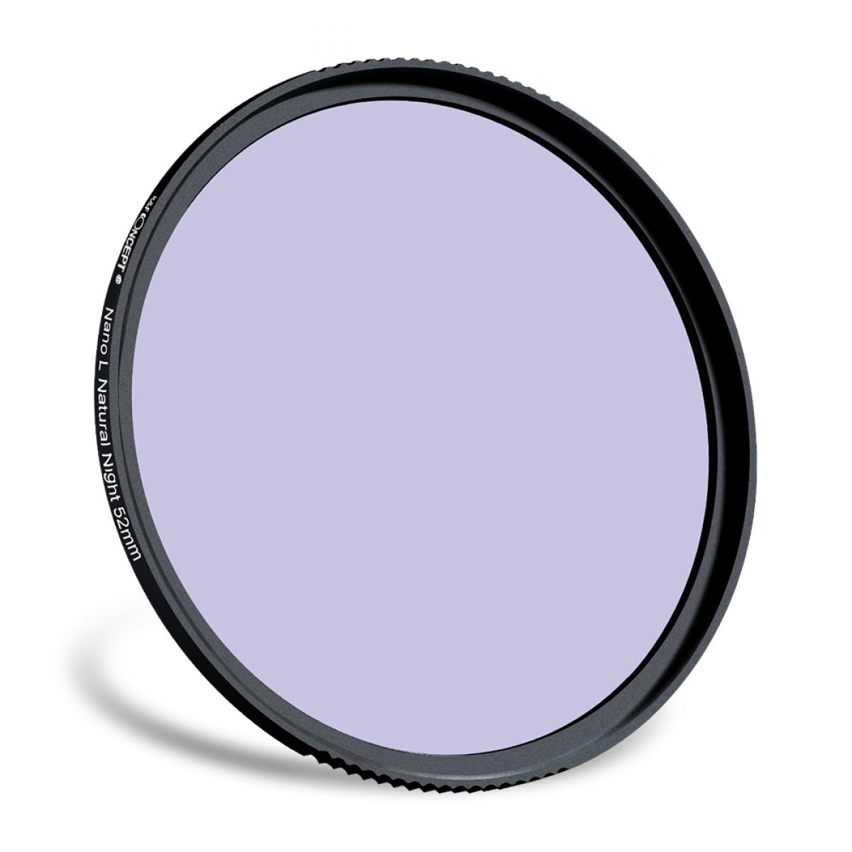 67mm Nano-L Naturligt nattfilter Grönbelagt