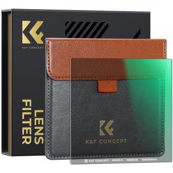 K&F Concept SN22 ND8 100*100mm 3 stop Densité Neutre Carré