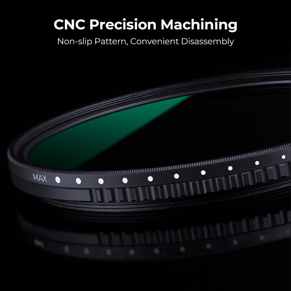 72Mm Variable Nd Filter Nd8 Nd2000 K&F Concept - K&F Concept