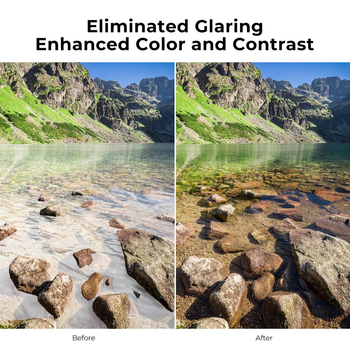 37mm CPL Filter رقيقة جدا إطار شبه منحرف فيلم مطلي باللون الأزرق مع قطعة من قماش تنظيف الفراغ سلسلة Nano-K