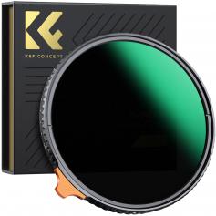 82mm Variable ND Filter ND2- ND400 High Definition Nano X Adjustable Fader Neutral Density Lens Filters(HD Nano-X version) 