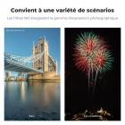 Filtre ND8 58mm (3 stops) Filtre Densité Neutre, 28 Couches de Nano-revêtement - Série Nano-Xcel