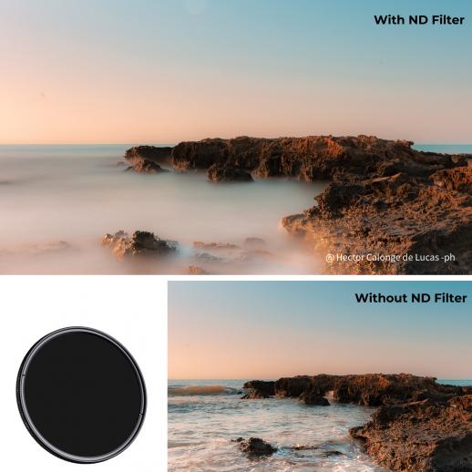 Kit de filtro ND digital Tiffen de 77mm (2, 3, 4 pasos) - Us