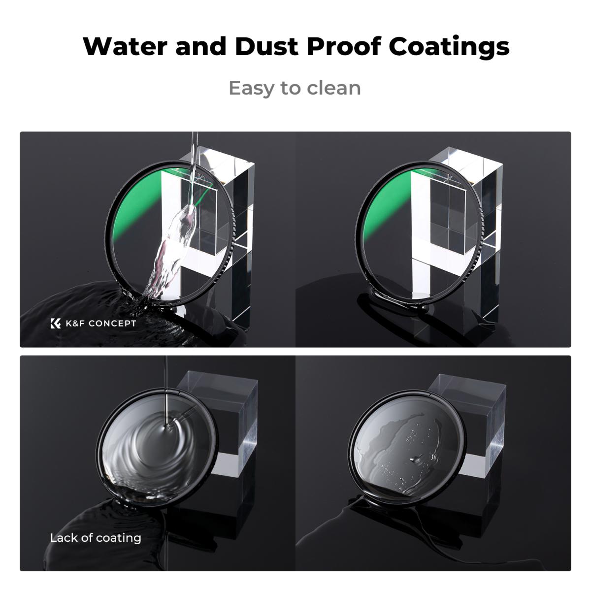 Filtro UV K&F Concept 52mm | Vetro Ottico, 18 Strati, Per Protezione Obiettivi - Foto 13