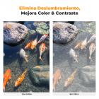 82mm Filtro Polarizador Circular CPL Slim HD de Vidrio Óptico con 24 Capas Nano Revestimiento Serie Nano-Dazzle