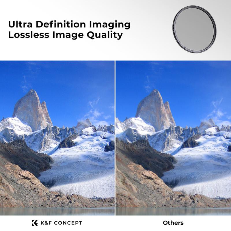 ND Filter: Reducing Light Intensity for Long Exposures and Balancing Exposure.