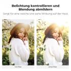 mit K&F Concept 2 in 1 Black-Mist 1/4 &ND2-32 Filter vs ohne Filter