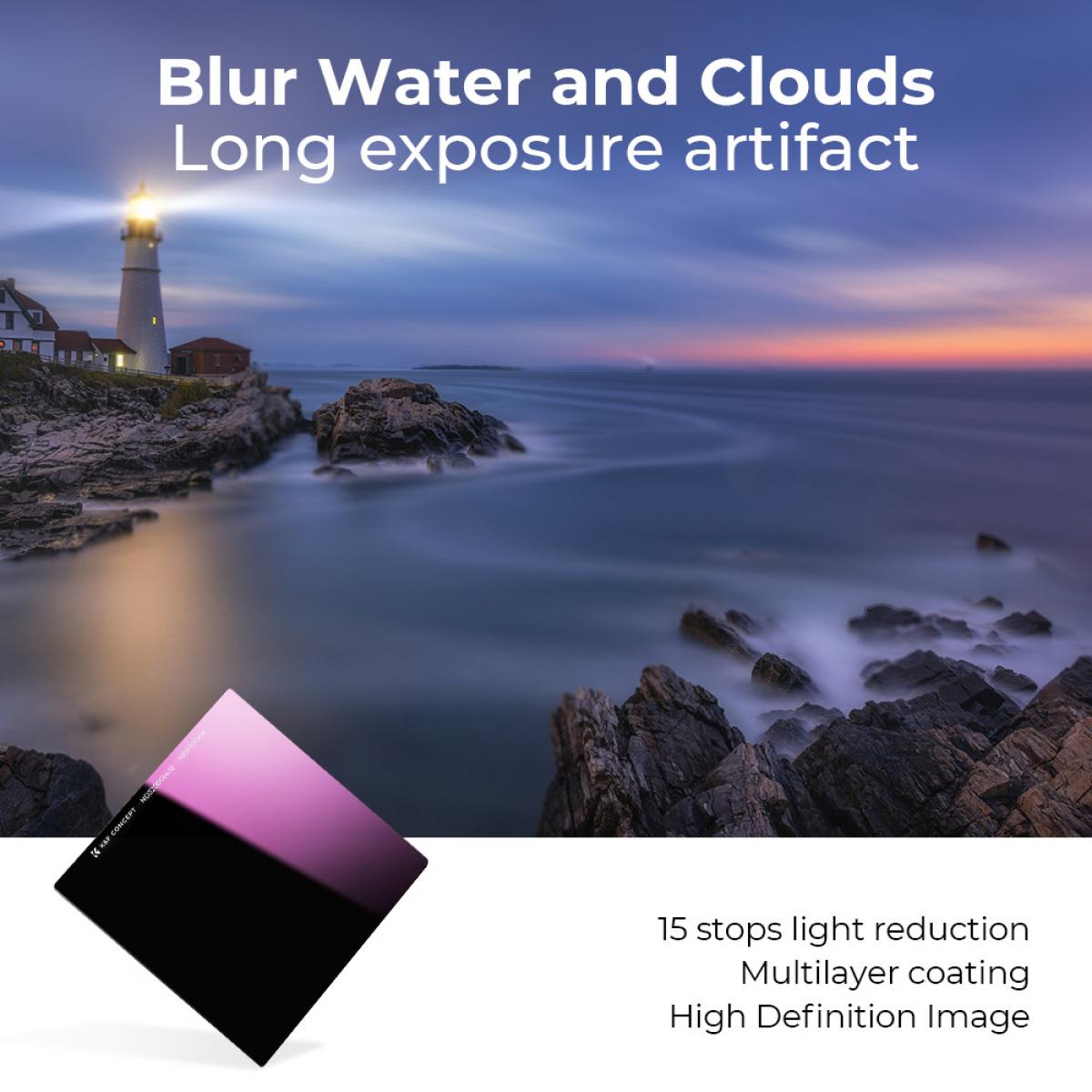 Rectangular ND Filter | Kentfaith UK 100x100mm - K&F Concept