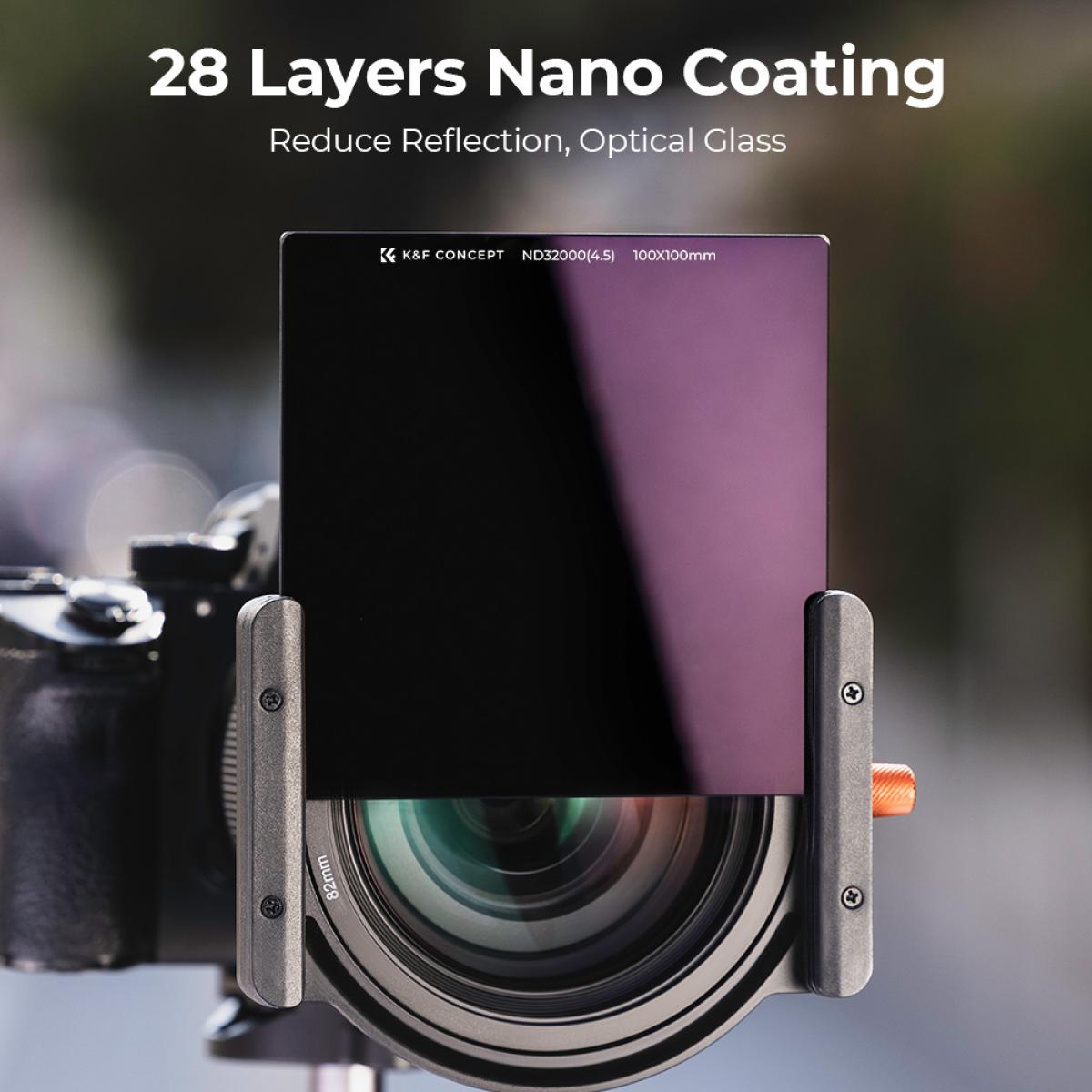 Rectangular ND Filter | Kentfaith UK 100x100mm - K&F Concept