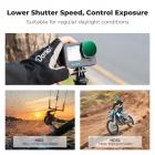 K&F Concept Variabelt ND2-32 Filter Kompatibelt med GoPro Hero 13 Black, Nøytralt Lysreduksjonsfilter for GoPro 12/11/10/9 Black, Flerlags HD Optisk Glass Actionkamera Tilbehør