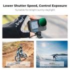 K&F Concept Variabelt ND32-512 Filter Kompatibelt med GoPro Hero 13 Black, Nøytralt Lysreduksjonsfilter for GoPro 12/11/10/9 Svart, Flerlags HD Optisk Glass Actionkamera Tilbehør