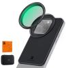 K&F Concept 6,7 pollici Adattatore Magnetico per Montaggio Filtro Obiettivo con Filtro Variabile ND2-32 da 67 mm Compatibile con iPhone, Compatibile con 16/15/14/13/12 Pro Max, 16/15/14 Plus
