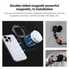 K&F Concept 6,1-tommers magnetisk objektivfilteradapter med 67 mm CPL-filter for iPhone, kompatibel med 16/15/14/13/12, 16/15/14/13/12 Pro