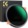 43mm ND4-ND64 (2-6 Stop) Variable ND Filter and CPL Circular Polarizing Filter 2 in 1 with 28 Layers of Anti-reflection Green Film, Two Orange Levers Nano-X Series