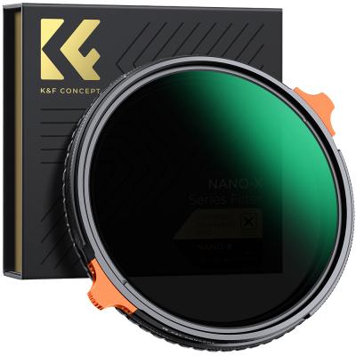 Filtr ND4-ND64 (2-6 Stopni) i CPL 82mm, Żadnego Krzyża X z 28 Warstwową Powłoką – Seria Nano-X