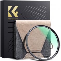 K&F Concept UV Filter 67mm Slim Flaggschiff-MCUV Filter Schutzfilter mit Doppelseitige 36-lagige Nanobeschichtung Nano-Xcel PRO-Serie