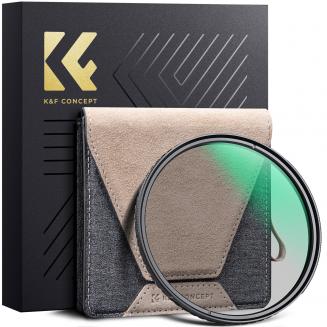 Filtre CPL 67mm Filtre Polarisant Circulaire à Cadre en Laiton, 36 Couches de Nano-revêtement - Série Nano-Xcel Pro