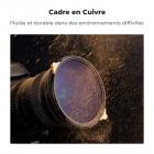 Filtre d'objectif CPL et ND 2-32 62 mm dans un anneau de filtre en laiton, verre optique haute définition ultra fin avec revêtement 36 couches, étanche et anti-rayures, antireflet, série Nano-Xcel Pro