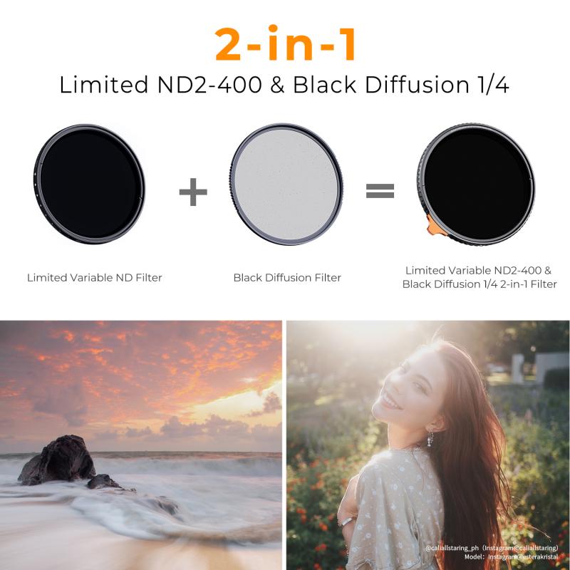 UV Filters: Protects lens and reduces haze in outdoor photography.
