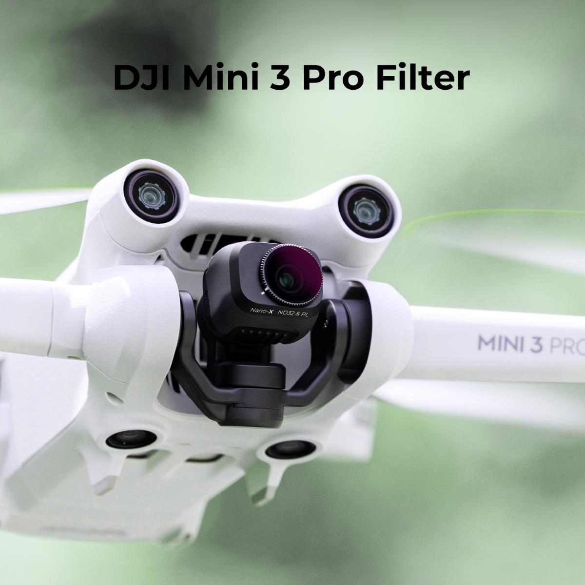 Hecho de Vidrio Optico Multi Saburral y Marco de Aleación de Aluminio Neewer Densidad Neutral ND32/PL Filtro de Lente para DJI Mavic Pro Quadcopter Drone Oro 
