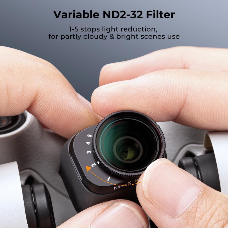 ND filter settings for different lighting conditions