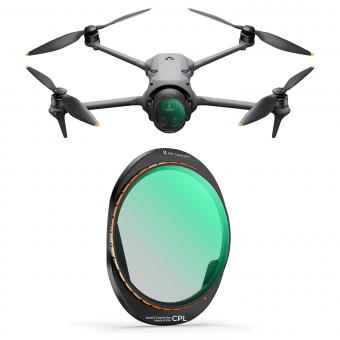 Filtre pour drone DJI Mavic 4 Pro CPL, verre optique HD multicouche/cadre en aluminium