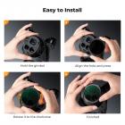 Drone Filtresi DJI Mavic 4 Pro CPL Filtre Çok Kaplamalı HD Optik Cam/Alüminyum Çerçeve