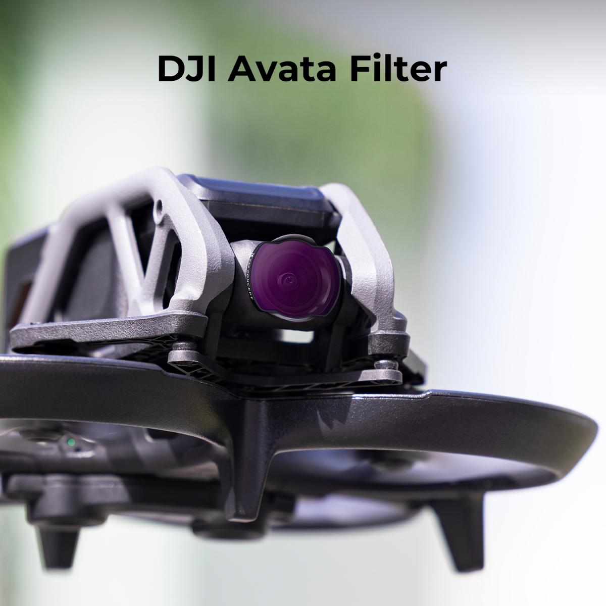 Filtro polarizzatore circolare DJI Avata Drone ND32 con pellicola verde antigraffio impermeabile antiriflesso su un lato Modelli compatibili O3 Air Unit