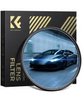 K&F Concept 77mm Blue Streak Filter (2 mm) optisches HD-Glas,  anamorphotischer Spezialeffekt Objektivfilter, 28 Schichten Beschichtung Blauer Streifenfilter Nano-Xcel Serie
