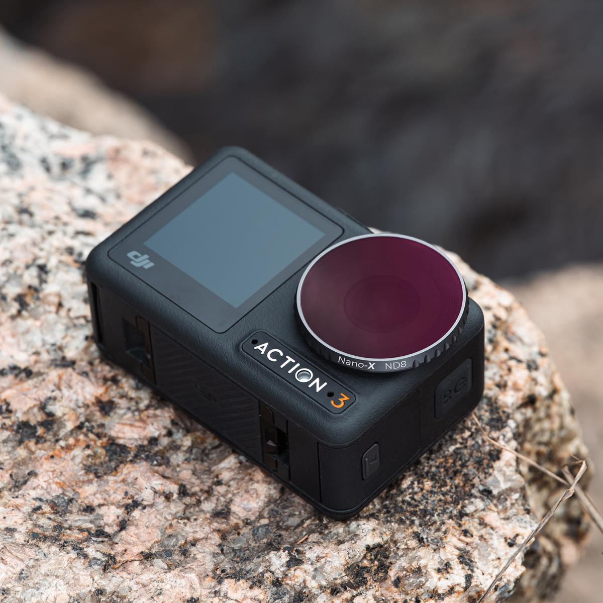 DJI Osmo Action 3 ND8 Filter with Single-sided Anti-reflection Green Film