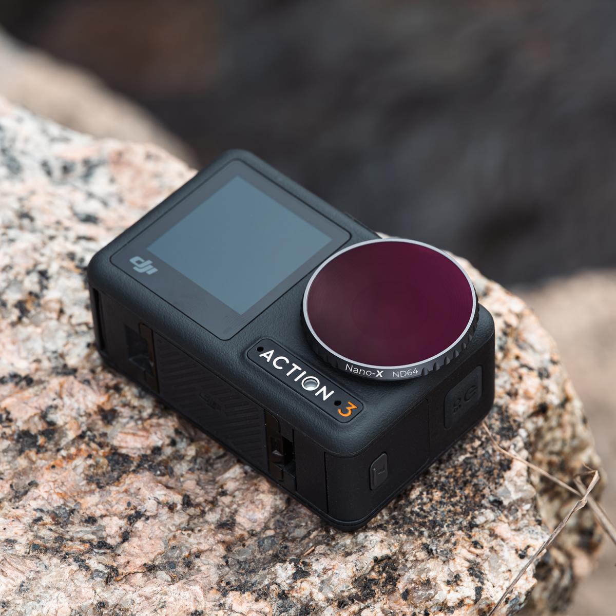 DJI Osmo Action 3 ND64 Filter with Single-sided Anti-reflection Green Film