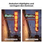 82mm Black Mist 1/4 Filter mit 3 Stück Reinigungstuch, Black Diffusion Filter 1/8 (Black Pro-Mist) mit 18 Beschichtungen, Nano K-Serie