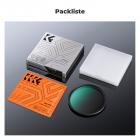 82mm Black Mist 1/4 Filter mit 3 Stück Reinigungstuch, Black Diffusion Filter 1/8 (Black Pro-Mist) mit 18 Beschichtungen, Nano K-Serie