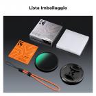 49mm Black Mist Filtro 1/4 Tappo e un Panni di Puliziaper per Obiettivo Fotocamera con 18 Rivestimenti, Nano-Klear