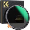 55mm Variable ND Filter True Color ND2-ND32 with 28 Layers of Anti-reflection Green Film Waterproof, Anti-scratch Nano-X Series