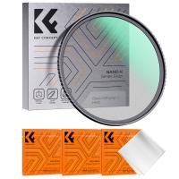 77mm Black Mist 1 Filter mit 3 Stück Reinigungstuch, Black Diffusion Filter 1 (Black Pro-Mist) mit 18 Beschichtungen, Nano-Klear Serie